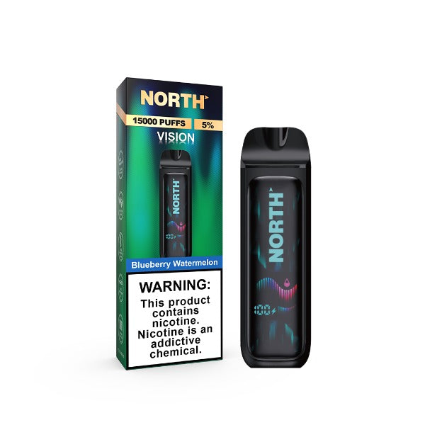 North Vision 15000 Puffs Rechargeable Disposable - Blueberry Watermelon