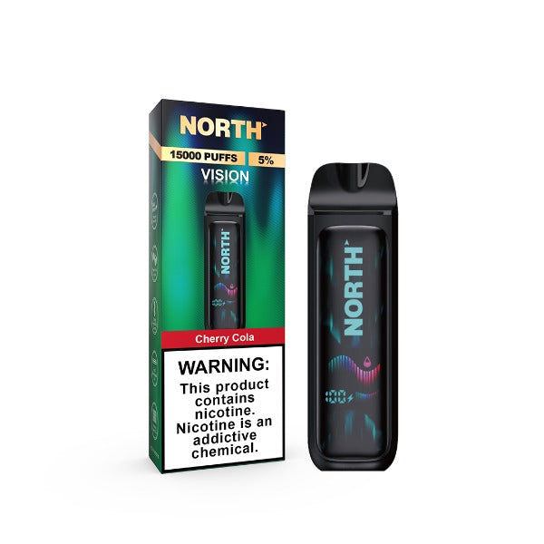North Vision 15000 Puffs Rechargeable Disposable - Cherry Cola