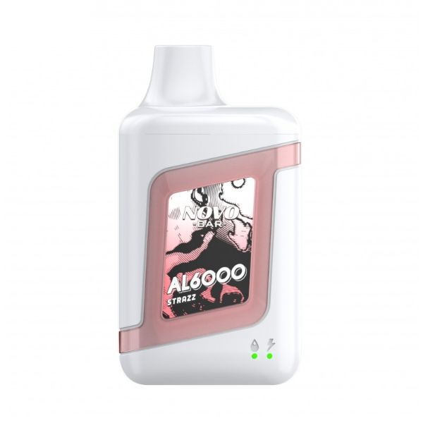 Novo Bar al6000 strazz al6000 puffs vape flavors