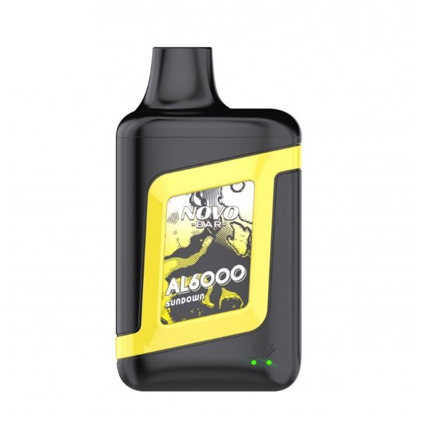 Novo Bar al6000 sundown al6000 puffs vape flavors