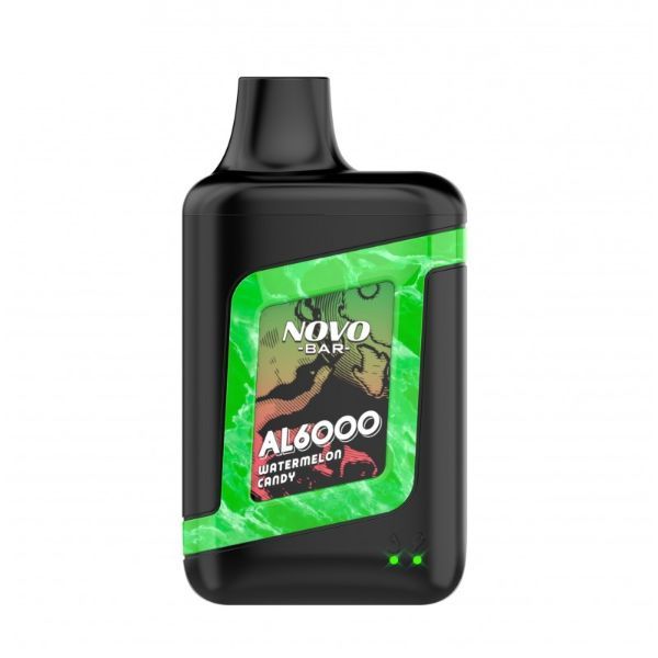 Novo Bar al6000 watermelon candy al6000 puffs vape flavors