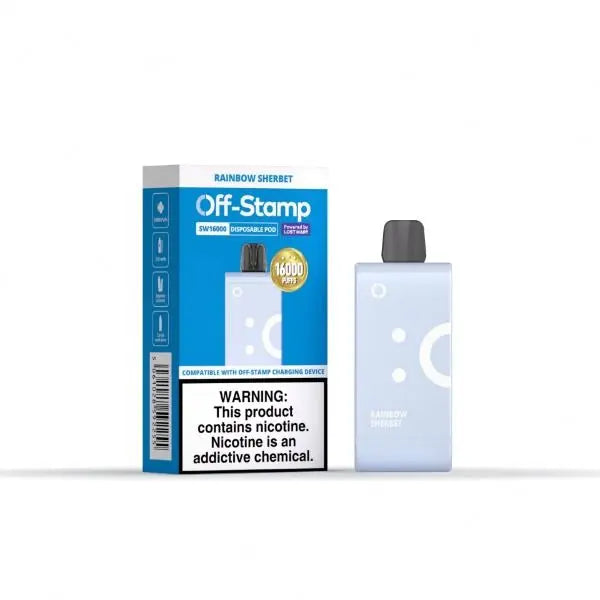 Best Deal Off-Stamp SW16000 Disposable Pod Rainbow Sherbet