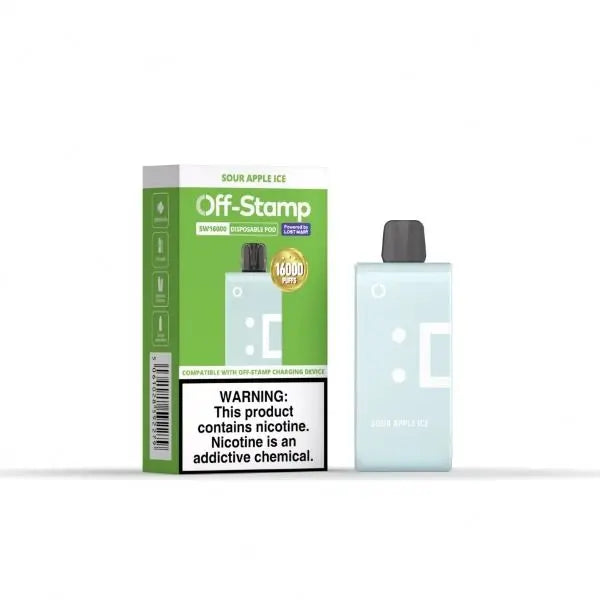 Best Deal Off-Stamp SW16000 Disposable Pod Sour Apple Ice