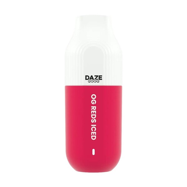 Best Deal Daze Egge 3000 Puffs Disposable Vape 7mL - OG Reds Iced