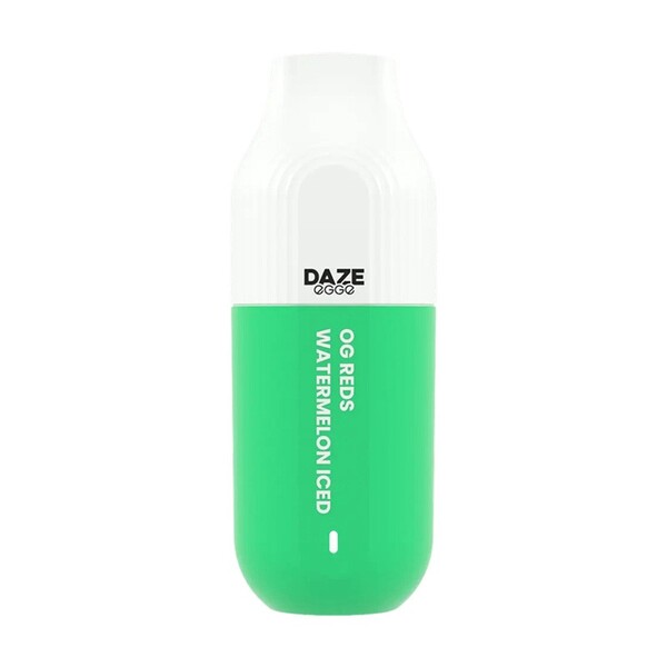 Best Deal Daze Egge 3000 Puffs Disposable Vape 7mL - OG Reds Watermelon Iced