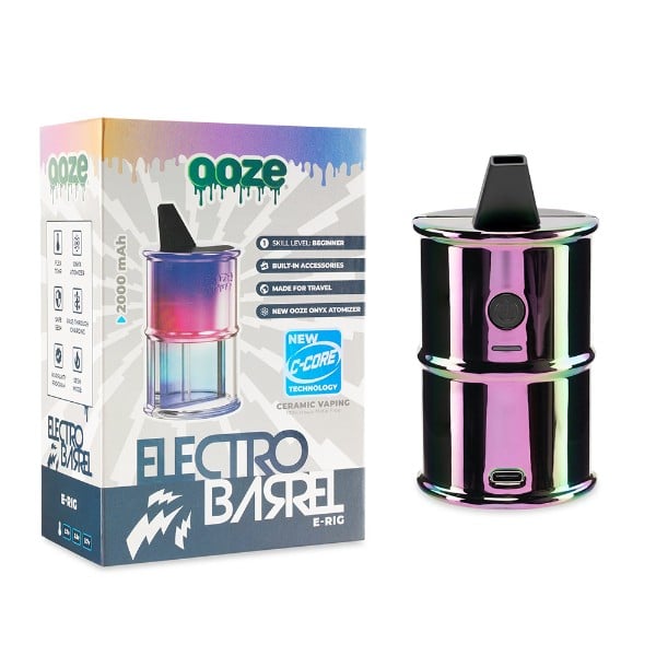 Ooze Electro Barrel Dab Rig