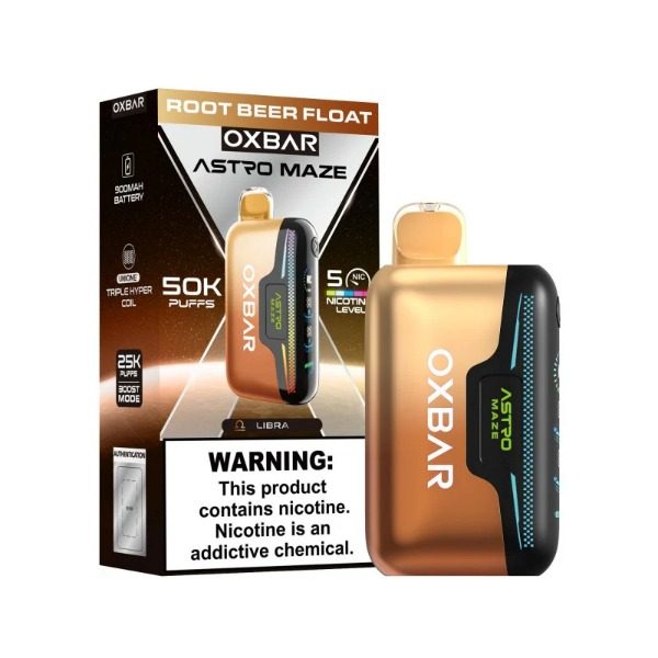 OXBAR Astro Maze 50,000 Puffs Disposable - Root Beer Float