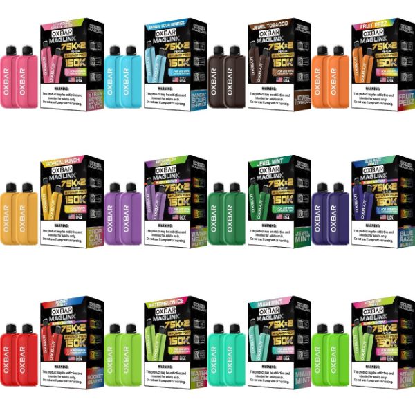 Oxbar Maglink Nixodine 75,000 Puff Replacement Pods