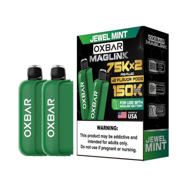 Oxbar Maglink Nixodine 75,000 Puff Replacement Pods
