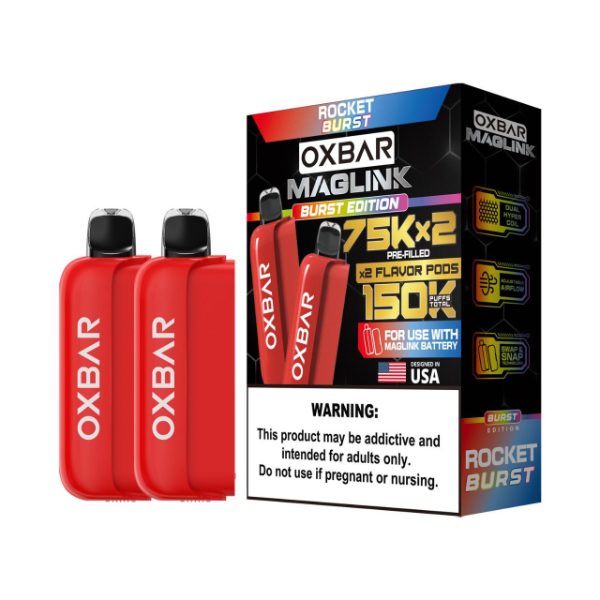 Oxbar Maglink Nixodine 75,000 Puff Replacement Pods