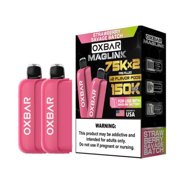 Oxbar Maglink Nixodine 75,000 Puff Replacement Pods
