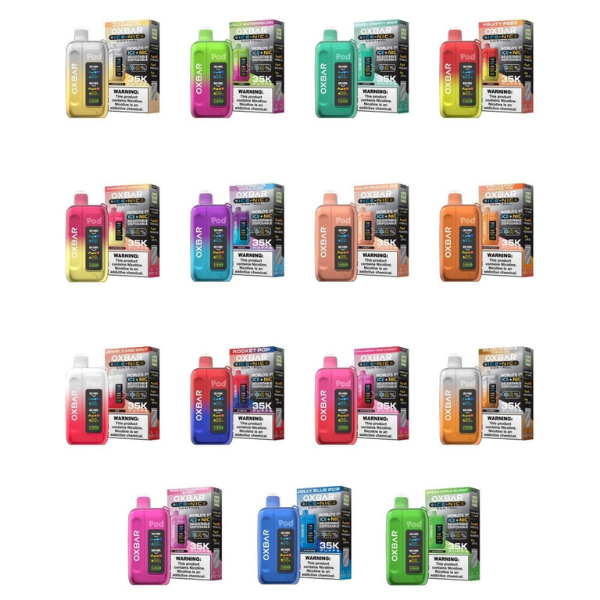 OXBAR x Pod Juice ICE-NIC Control 35,000 Puffs Disposable Best Flavors