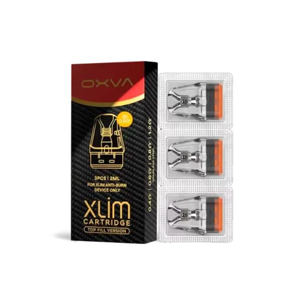 OXVA Xlim Replacement Top-Fill Pods Stainless Steel 3-Pack