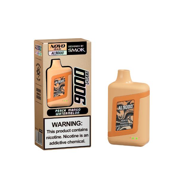 SMOK Novo Bar AL9000 Puffs Disposable Vape 15mL - $8.09  eJuices.co