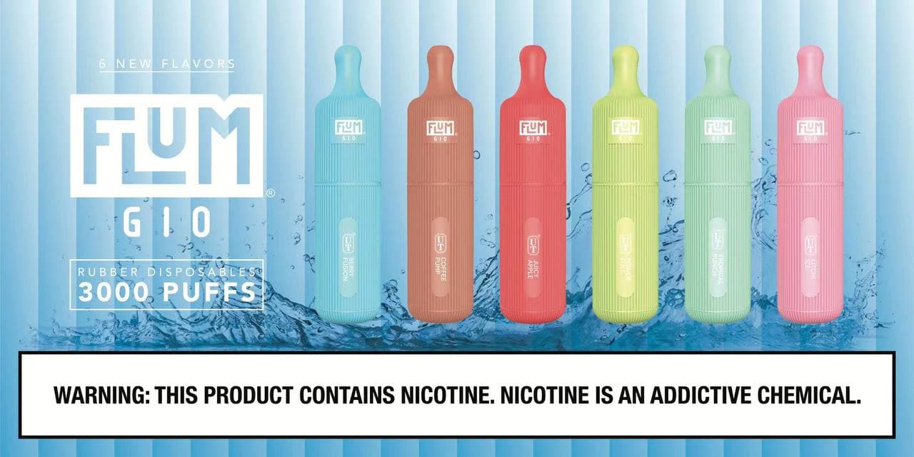 Flum GIO Disposable Vape 10-Pack Best Flavors