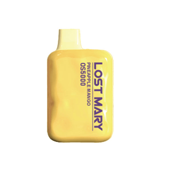 Best Deal Lost Mary OS5000 Rechargeable Vape  Disposable by Elf Bar 13mL Pineapple Mango