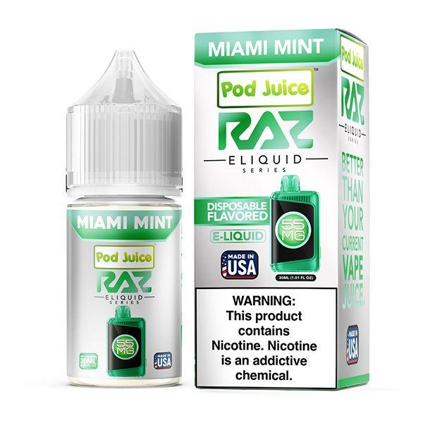 Pod Juice X Raz Salts 30mL