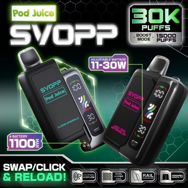 Pod Juice SVOPP 30,000 Puffs Disposable (Pod Only)
