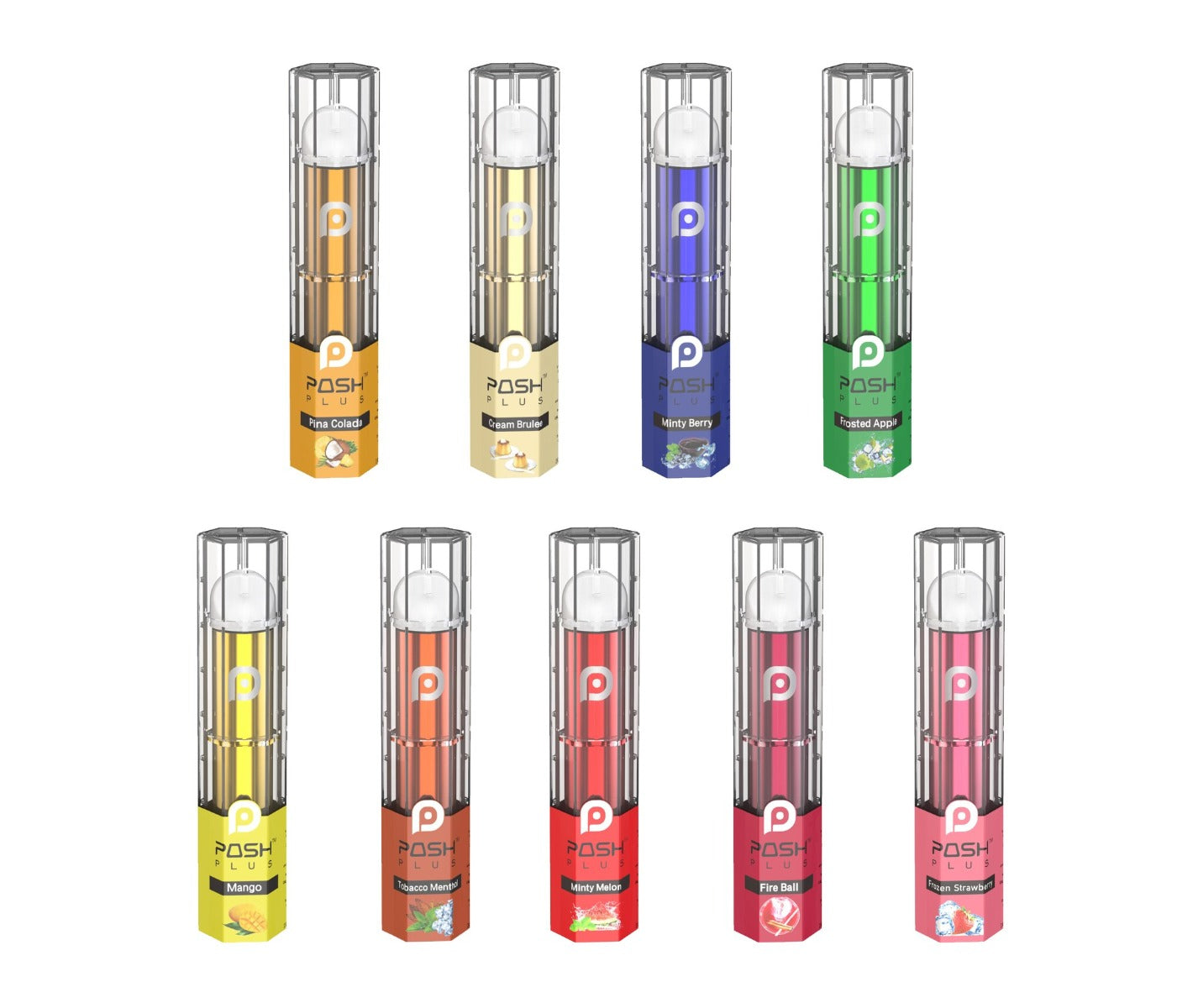 Posh Plus 500 Puffs Disposable Vape 2mL Best Flavors