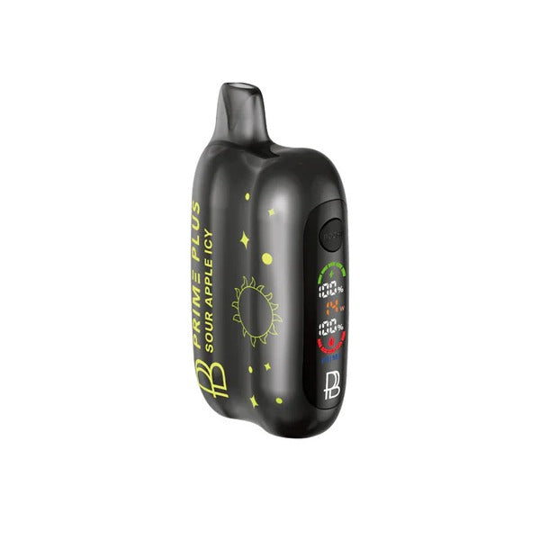 Prime Plus 26000 Puffs Rechargeable Disposable - Sour Apple Icy