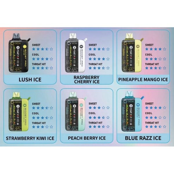 Pyne Pod Boost Pro 20000 Puffs Rechargeable Disposable