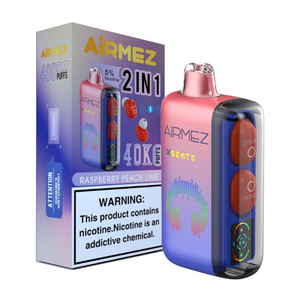 AirMez X-Beats 40,000 Puffs Disposable Vape 20mL 5 Pack - $68.00 eJuices.co AirMez X-Beats 40,000 Puffs Disposable Vape 20mL 5 Pack - $68.00 eJuices.co