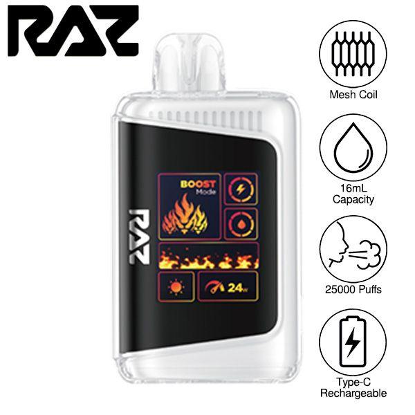 Raz LTX 25000 Puffs Disposable 16mL 5 Pack