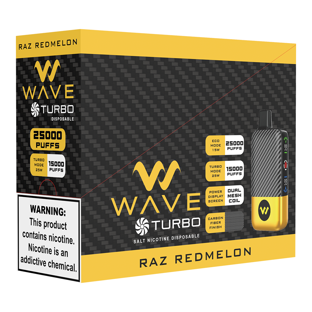 Wave Turbo 25000 Puffs Rechargeable Disposable
