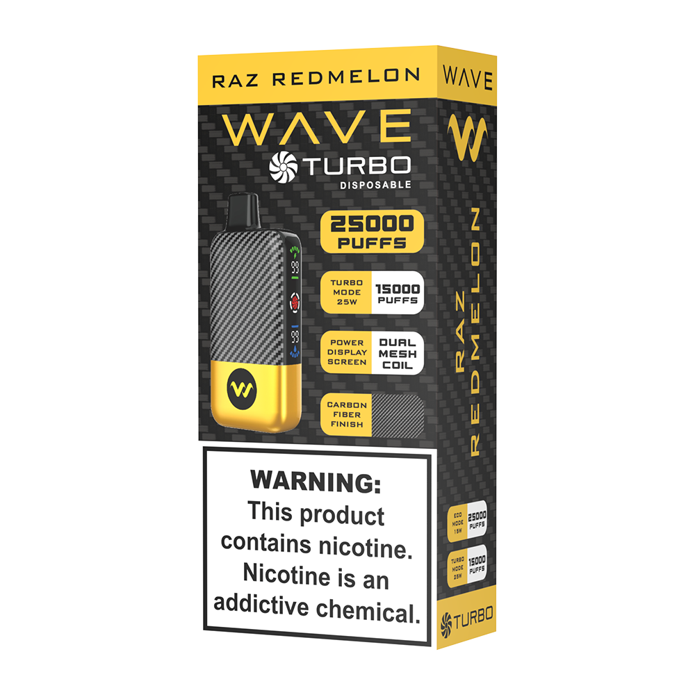 Wave Turbo 25000 Puffs Rechargeable Disposable