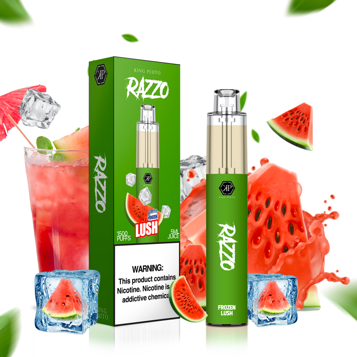 King Pluto Razzo Disposable Vape 5mL