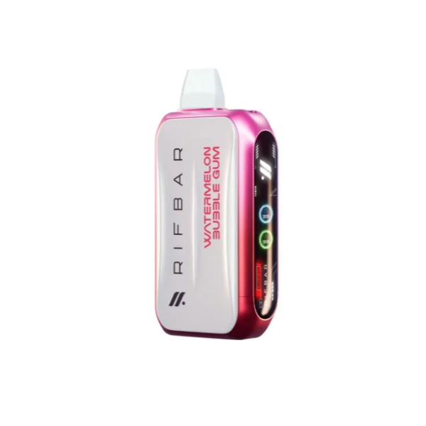 Rifbar Turbo-X 15000 Single Disposable Vape 18mLBest Flavor Watermelon Bubble gum
