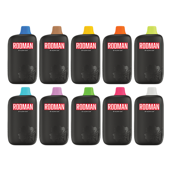 RODMAN 9100 Puffs Rechargeable Vape 10 Pack