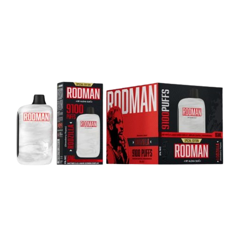 RODMAN by Aloha Sun 9100 Puffs Disposable Vape 16mL 3 Pack Gift Box Best Flavor