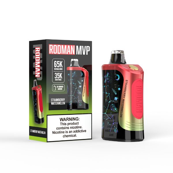 RODMAN MVP 65K Puffs Disposable - Texas Compliant Edition Strawberry Watermelon