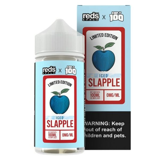 7Daze Reds Apple X Keep It 100 Best Flavor Slapple Iced 100mL