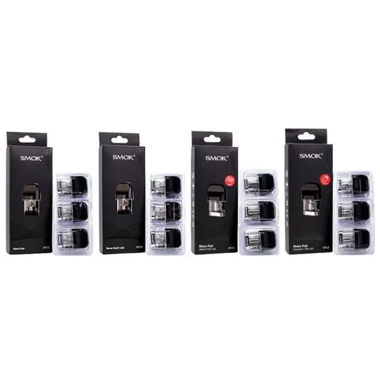 SMOK Novo Replacement Pods 3 Pack