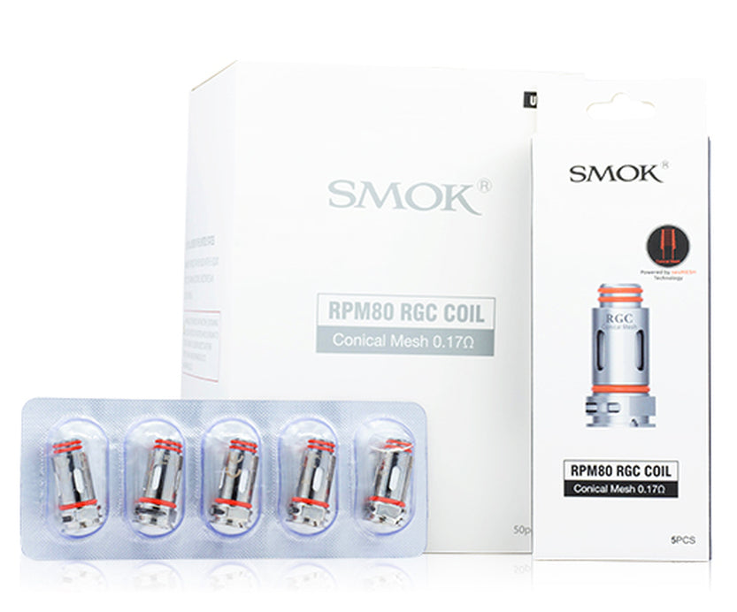 SMOK RGC Conical Mesh Coils 5 Pack Wholesale