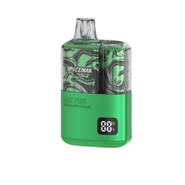 SMOK Space Man Pro 10000 Puffs Disposable Green Apple Razz