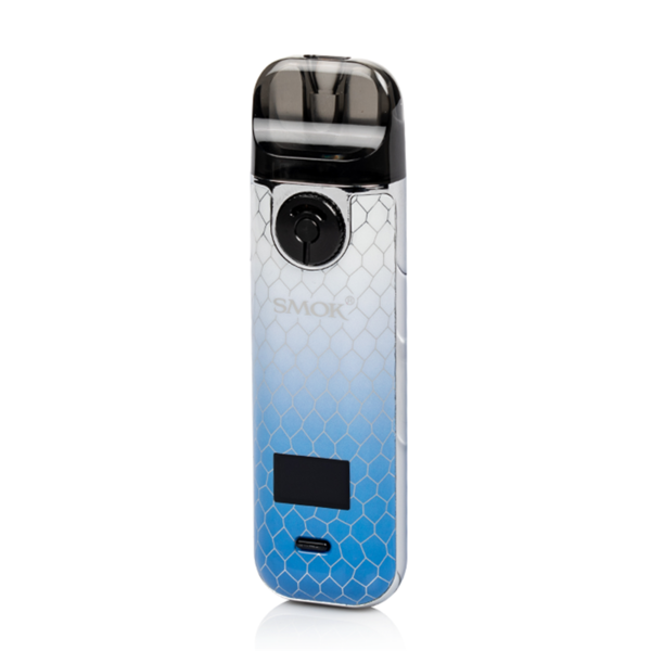 Best Deal SMOK Novo 4 Kit - Blue Grey Cobra