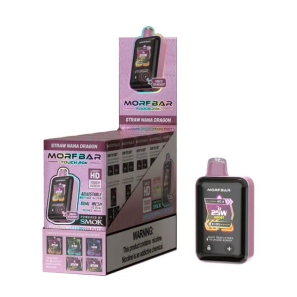 SMOK Morf Bar Touch 20k Rechargeable Disposable - Straw Nana Dragon