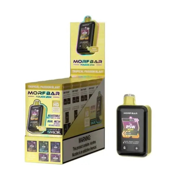 Best Deal SMOK Morf Bar Touch 20k Rechargeable Disposable Vape - Tropical Passion Blast