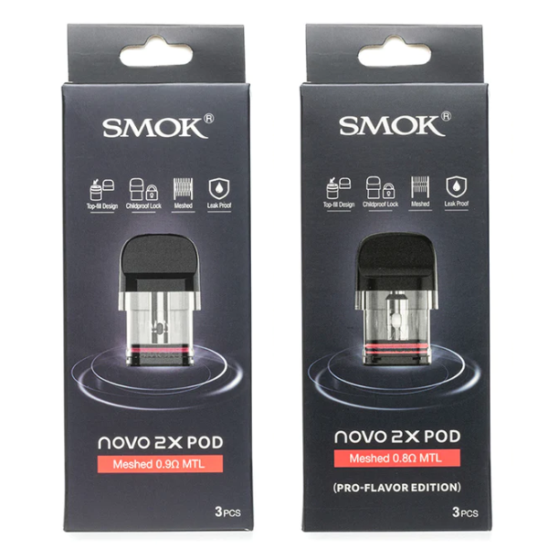 SMOK Novo 2X Replacement Pod 3 Pack Best