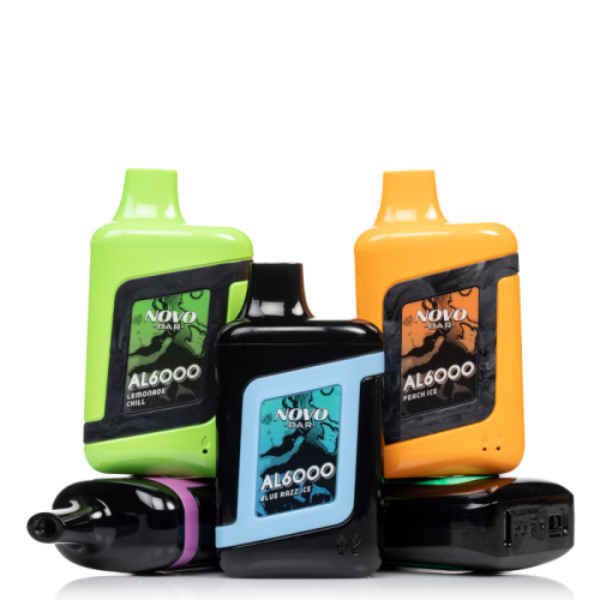 Novo Bar al6000 al6000 puffs vape flavors
