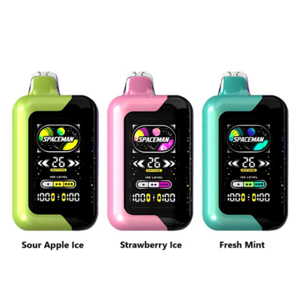 Best flavor Space Man 0 Nic SP40000 Disposable Vape 