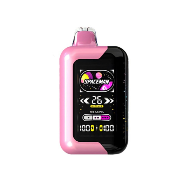 Best flavor Space Man 0 Nic SP40000 Disposable Vape - Strawberry Ice (Zero Nicotine)