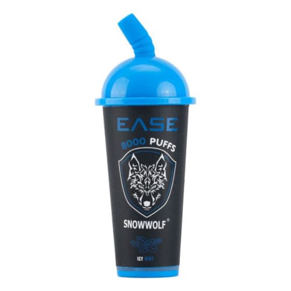 Icy Mint SnowWolf Ease 8000 Puffs Disposable 10-Pack Wholesale Deal!