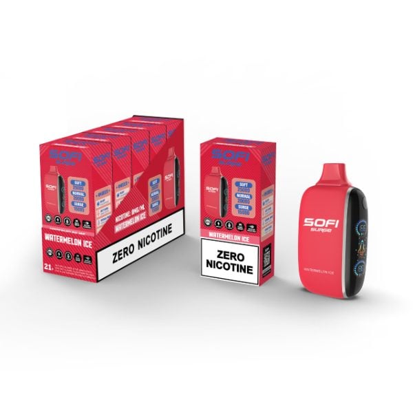 SOFI Surge 25,000 Puffs Zero Nicotine Disposable Watermelon Ice