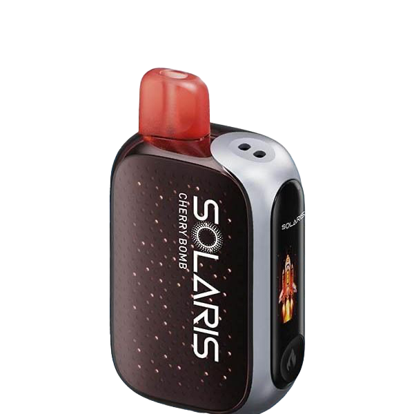 Best Deal Solaris 25K Puffs Rechargeable Vape 18mL 5 Pack - Cherry Bomb