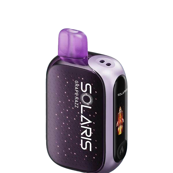 Best Deal Solaris 25K Puffs Rechargeable Vape 18mL 5 Pack - Grape Razz