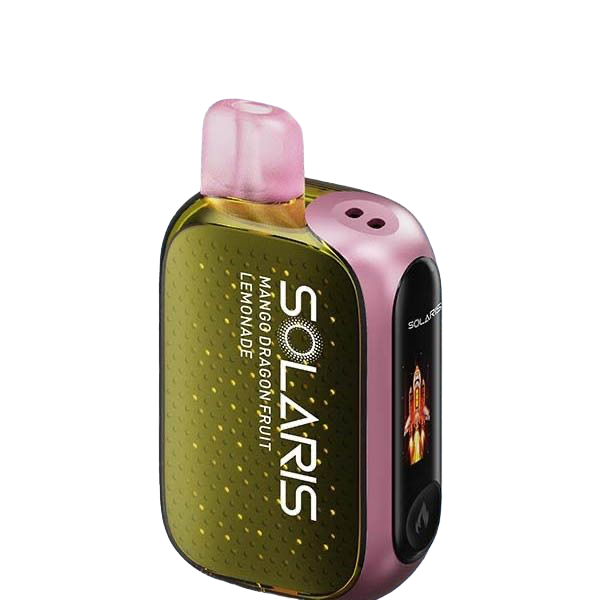 Best Deal Solaris 25K Puffs Rechargeable Vape 18mL 5 Pack - Mango Dragon Fruit Lemonade